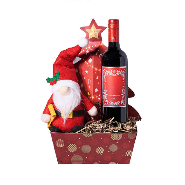 Santa Wine & Truffle Gift Christmas gift baskets Los Angeles