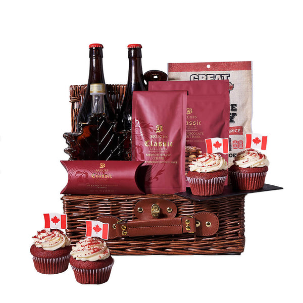 Big Brew Canada Day Gift Canada Day gift baskets Los Angeles delivery Los Angeles Blooms