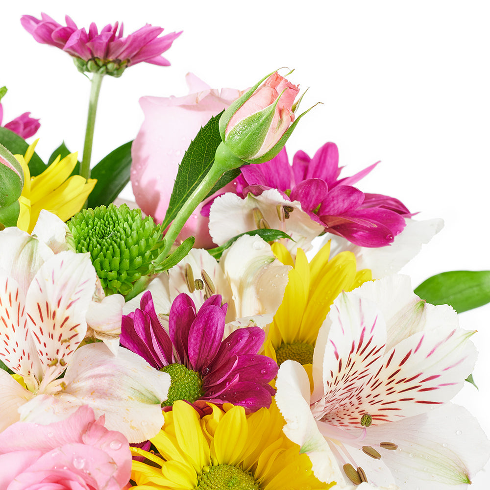 Slice of Nature Garden Chair - Mixed Flower and Chair Gift Set - Los Angeles Blooms