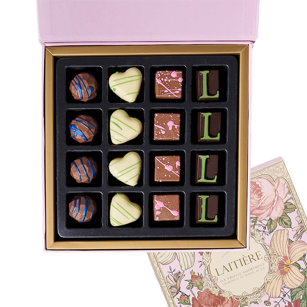 Tantalizing Tea Gift Box, tea gift, tea, chocolate gift, chocolate, gourmet gift, gourmet, cookie gift, cookie. Los Angeles Blooms