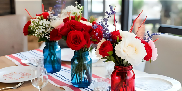 Perfect Centerpieces for Your Independence Day