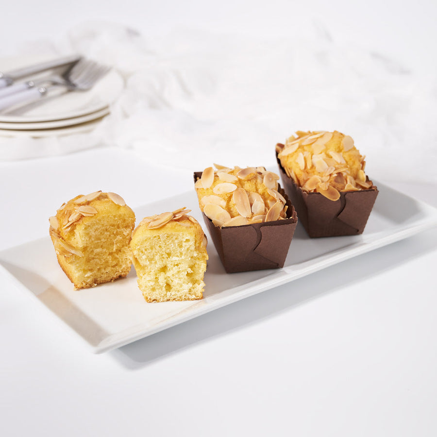 Almond Mini Loaf, Cakes, Gourmet Cakes, Baked Goods, Los Angeles Delivery