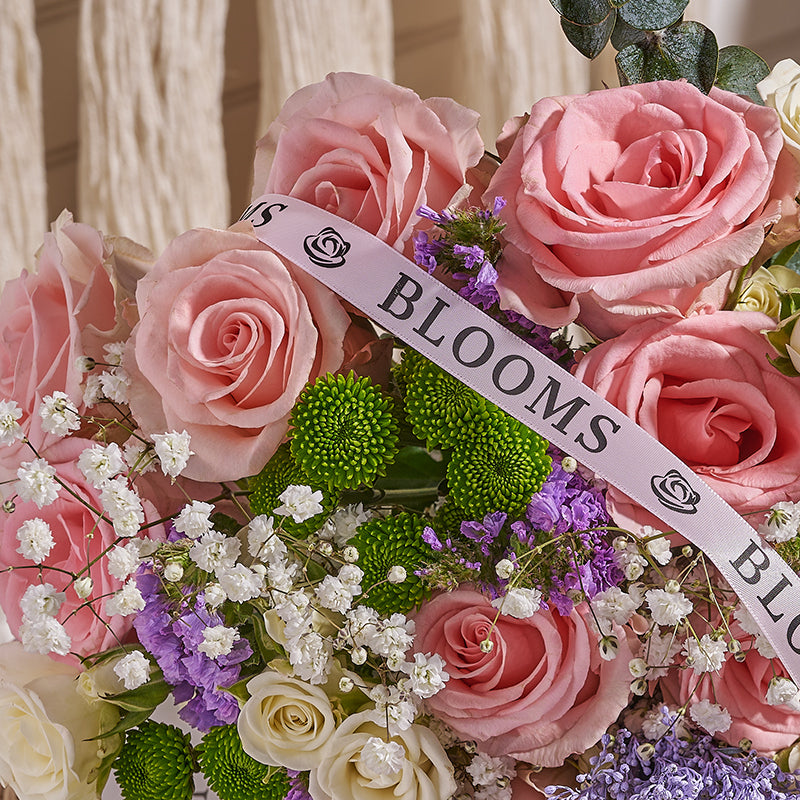 Same-day flower orders staged for dispatch in Los Angeles