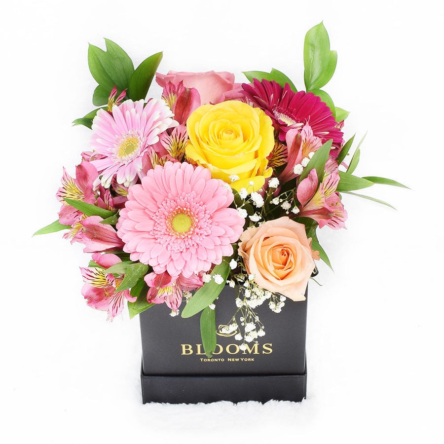 Birthday Bash Lilies Champagne & Flower Gift - Los Angeles Delivery.