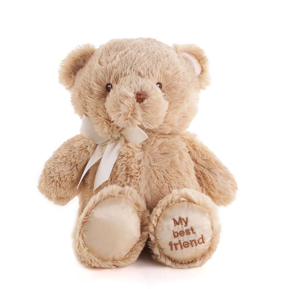 Brown Best Friend Baby Plush Bear, Toy PlushY, Baby Toys, Baby Plushies, Baby Gifts, – Los Angeles Blooms - Los Angeles Delivery