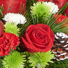 Christmas Cheer Floral Centerpiece. Floral Arrangement,  christmas,  floral gift - Los Angeles Delivery.