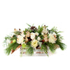 Christmas Flower Basket. Mixed flower arrangement, mixed floral arrangement - Los Angeles Delivery.