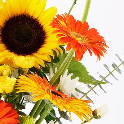 Exalted Amber Sunflower Bouquet - Los Angeles Blooms - Los Angeles flower delivery