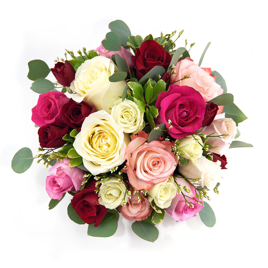 Heart & Mind Box Rose Set - Los Angeles Flower Delivery - Los Angeles Flower Gifts - Rose Box Set