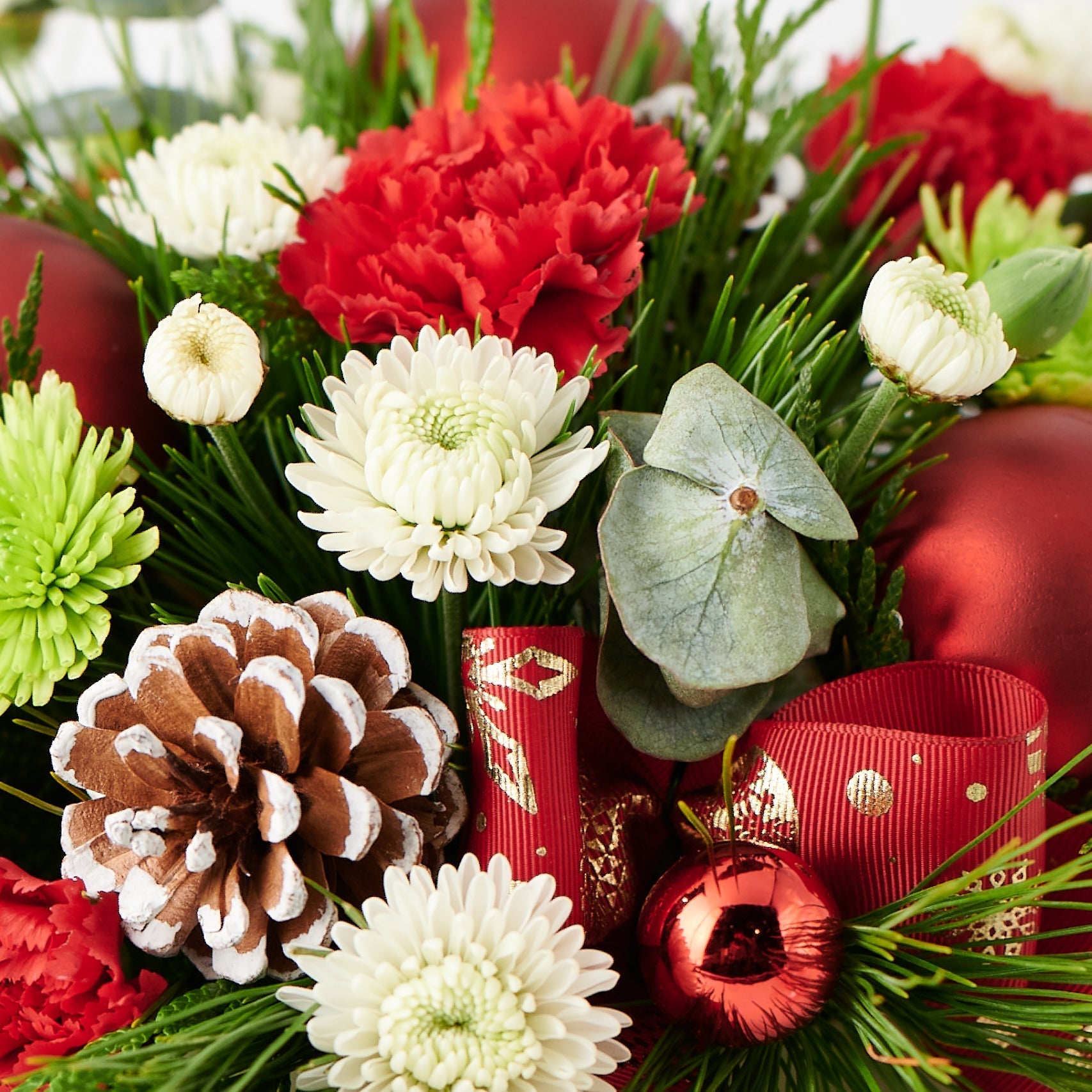 Holiday Mixed Floral Arrangement. Flower Arrangement, Mixed Floral Arrangement - Los Angeles Delivery.