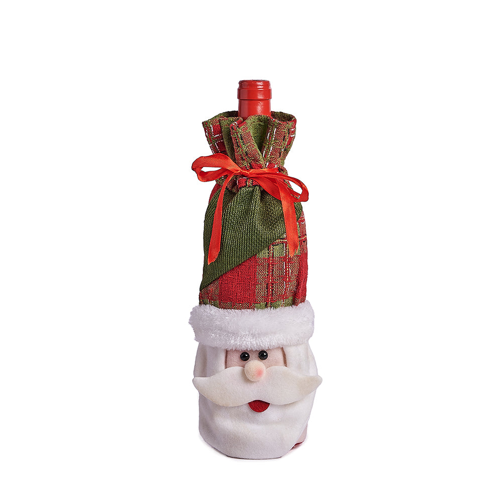 Holiday Wine &amp; Santa Gift Bag, wine gift, wine, christmas gift, christmas, holiday gift, holiday, Los Angeles delivery