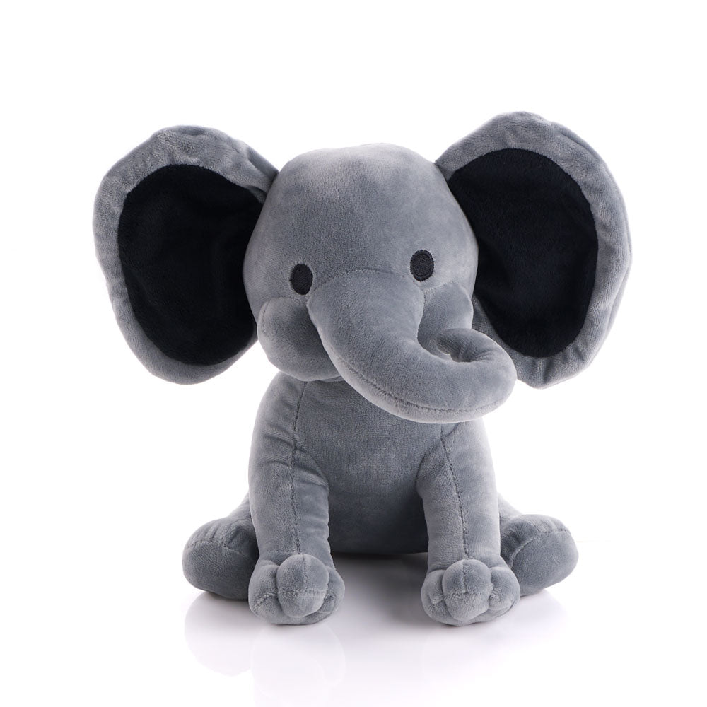 Large Grey Plush Elephant, Baby Boy Toys, Baby Plushies, Plushy Toys, Baby Gifts, Los Angeles  Delivery