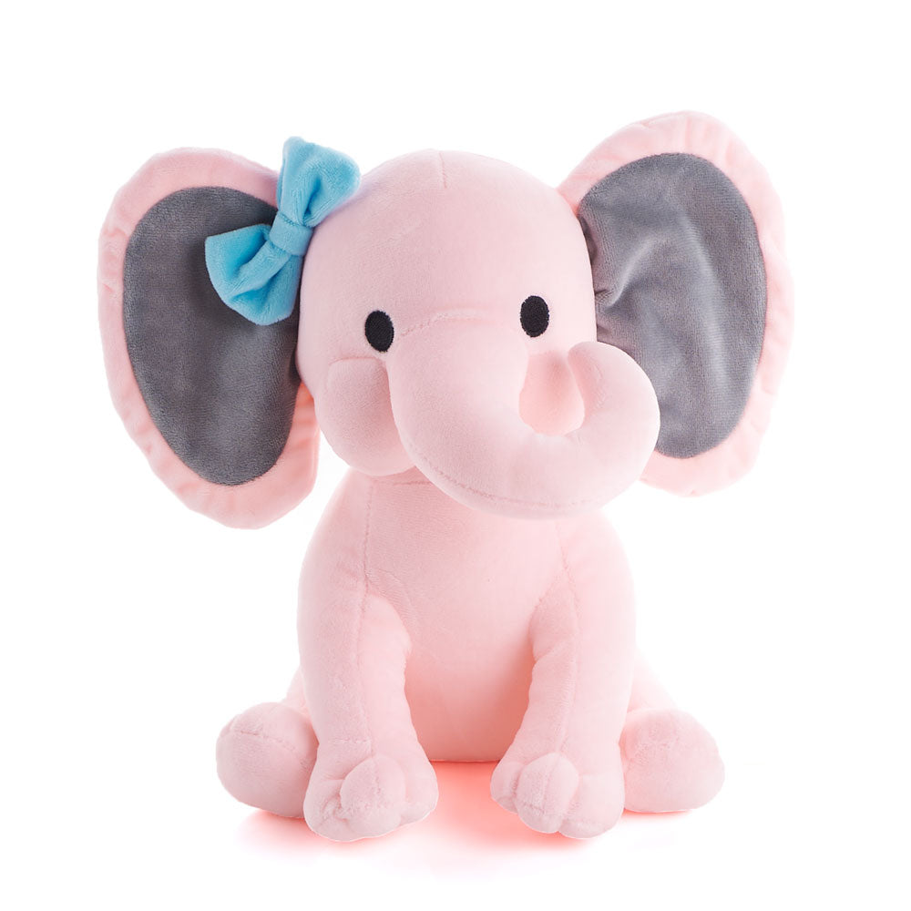 Large Pink Plush Elephant, Baby Gifts, Baby Plushies, Baby Girl Gifts,Los Angeles Blooms- Los Angeles  Delivery