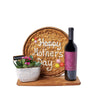 Mother's Day Brunch Gift Set, plant gift, cookie gift, wine gift, mother's day gift, mother's day. Los Angeles Blooms
