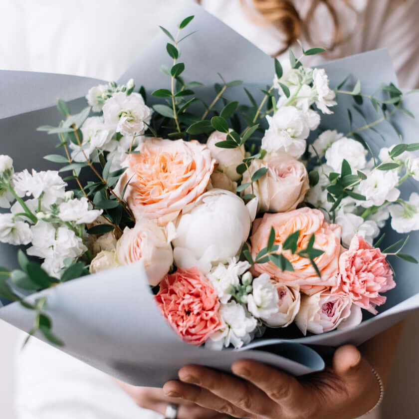 Classy and sophisticated, the Muted Pastel Flower Subscription from Los Angeles Blooms is a definite classic.