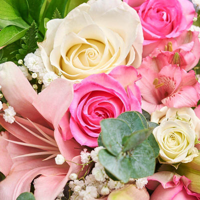 Pastel Dreams Mixed Rose Bouquet from Los Angeles Blooms - Los Angeles Flower Delivery