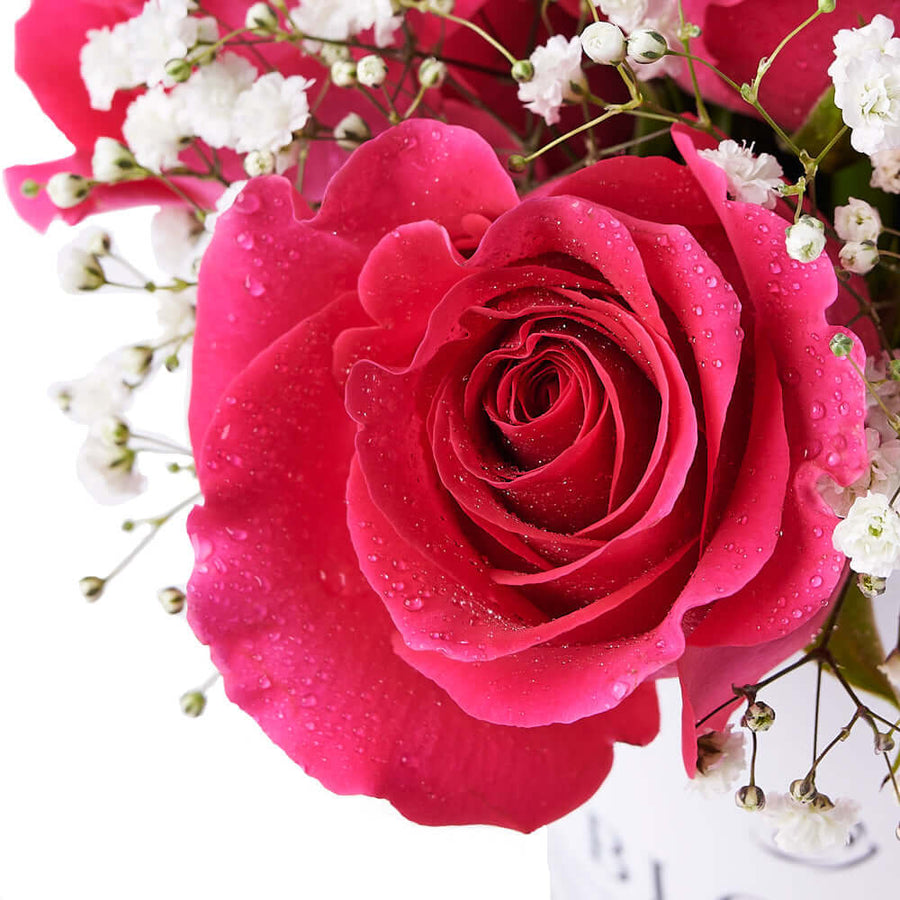 Tender Pink Rose Gift, gift baskets, floral gifts, mother’s day gifts. Los Angeles Blooms