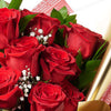 Valentine's Day 12 Stem Red Rose Bouquet With Box & Bear, plush, roses, Valentine's day gifts, Los Angeles Blooms