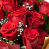 Valentine's Day 12 Stem Red Rose Bouquet With Box & Wine, roses, wine, Valentine's day gifts - Los Angeles Delivery.