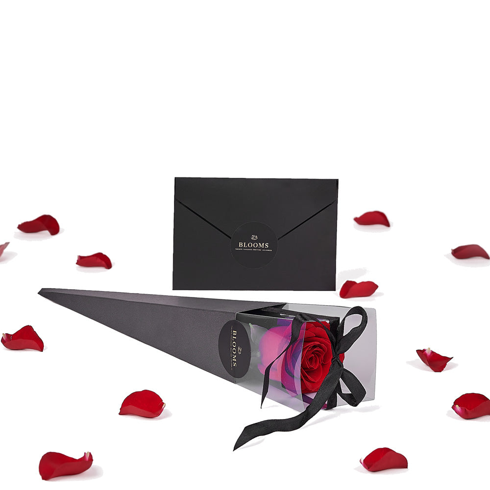 Valentine's Day Red Rose Presentation – how the gift is presented