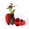 Valentine's Day Statement Red Anthurium, Los Angeles Blooms- Los Angeles Delivery