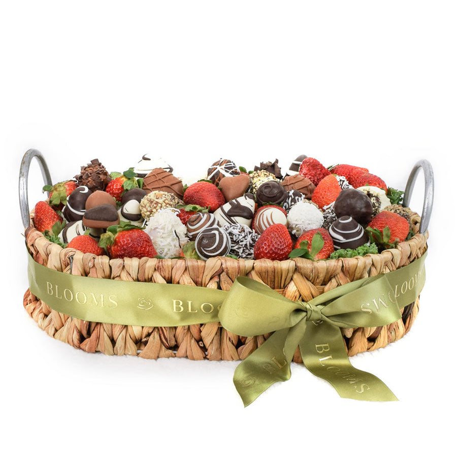 Chocolate Dipped Strawberries to Devour - Chocolate Gift Basket - Los Angeles Delivery