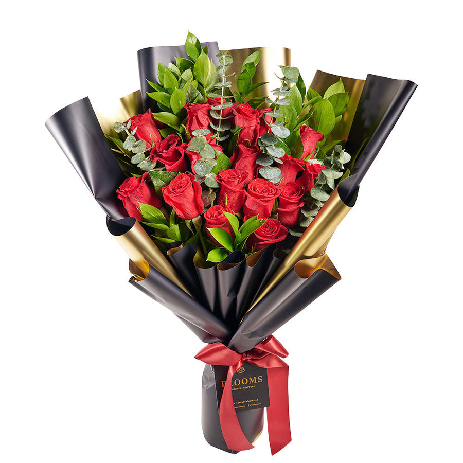 Classic Rose Bouquet. Red Rose bouquet - Los Angeles Delivery.