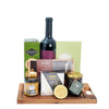 Deluxe Salmon & Wine Gift Basket - Wine, Cheese, Salmon, Chocolate Gift Set - Los Angeles Delivery