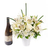 Everyday Luxury Flowers & Wine Gift - Gift Set - Los Angeles Delivery