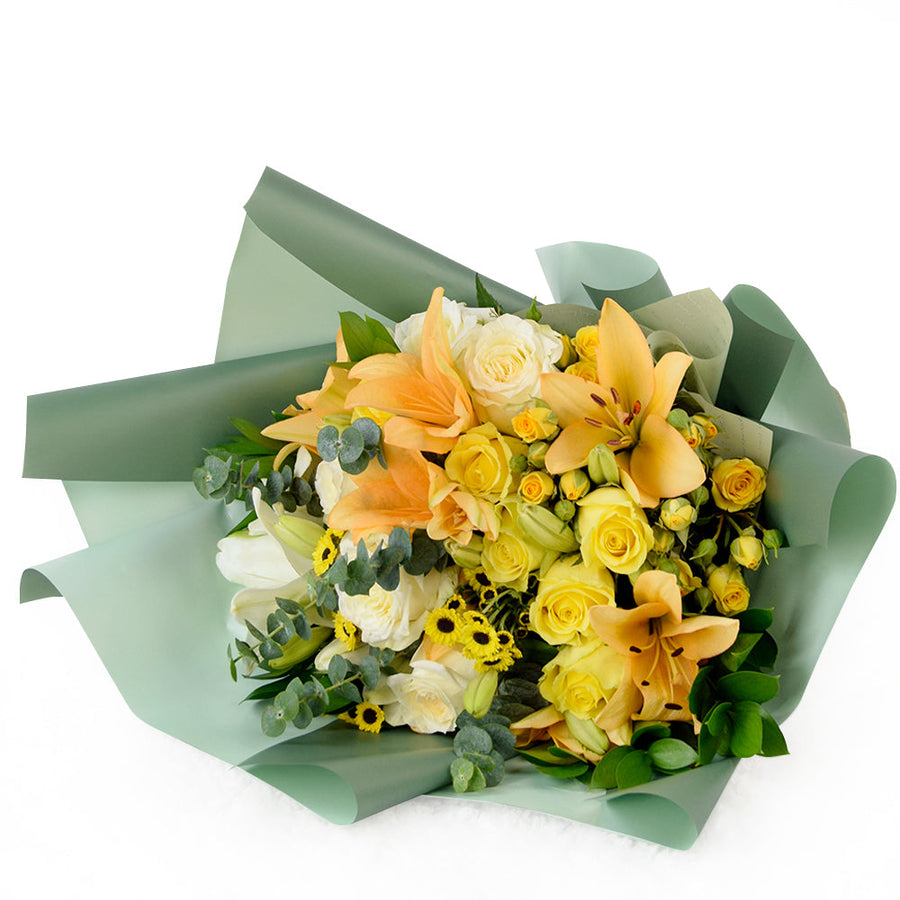 Floral Sunrise Mixed Bouquet - Los Angeles Delivery.