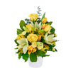 Los Angeles Blooms Flower Delivery - Los Angeles Delivery Flower Gifts - Gold & Cream Mixed Arrangement