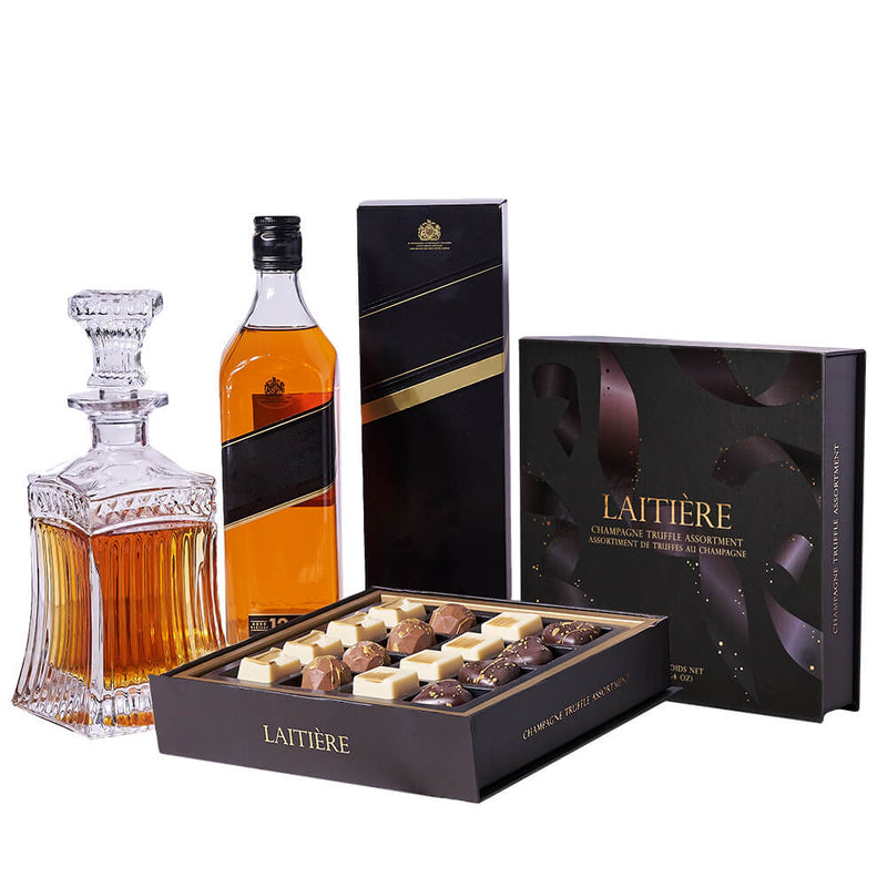 Graduating in High Spirits Gift, liquor gift, liquor, gourmet gift, gourmet, chocolate gift, chocolate, graduation gift, graduation
