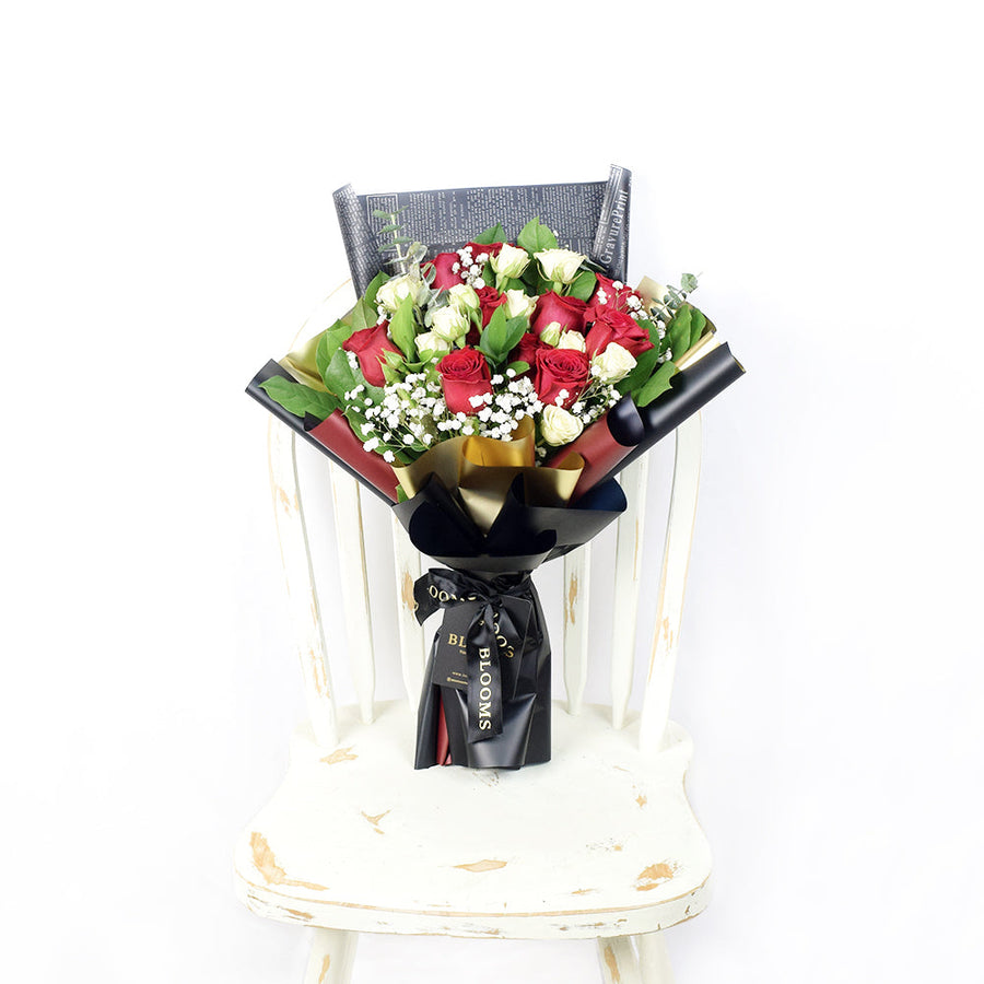 Harmony Mixed Rose Bouquet from Los Angeles Blooms - Flower Gift - Los Angeles Delivery.