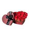 Heart Box of Red Roses, rose box, rose, flower gift, flower, valentines gift, valentines, gift box - Los Angeles Delivery.