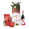 Holiday Stocking Wine Gift Set, wine gift basket, wine gift, wine, christmas gift basket, christmas gift, christmas, holiday gift basket, holiday gift, holiday, gourmet gift basket, gourmet gift, gourmet