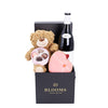 Mother’s Day Wine & Teddy Gift Box – Mother’s Day Gift Baskets – Los Angeles Blooms-Los Angeles Delivery
