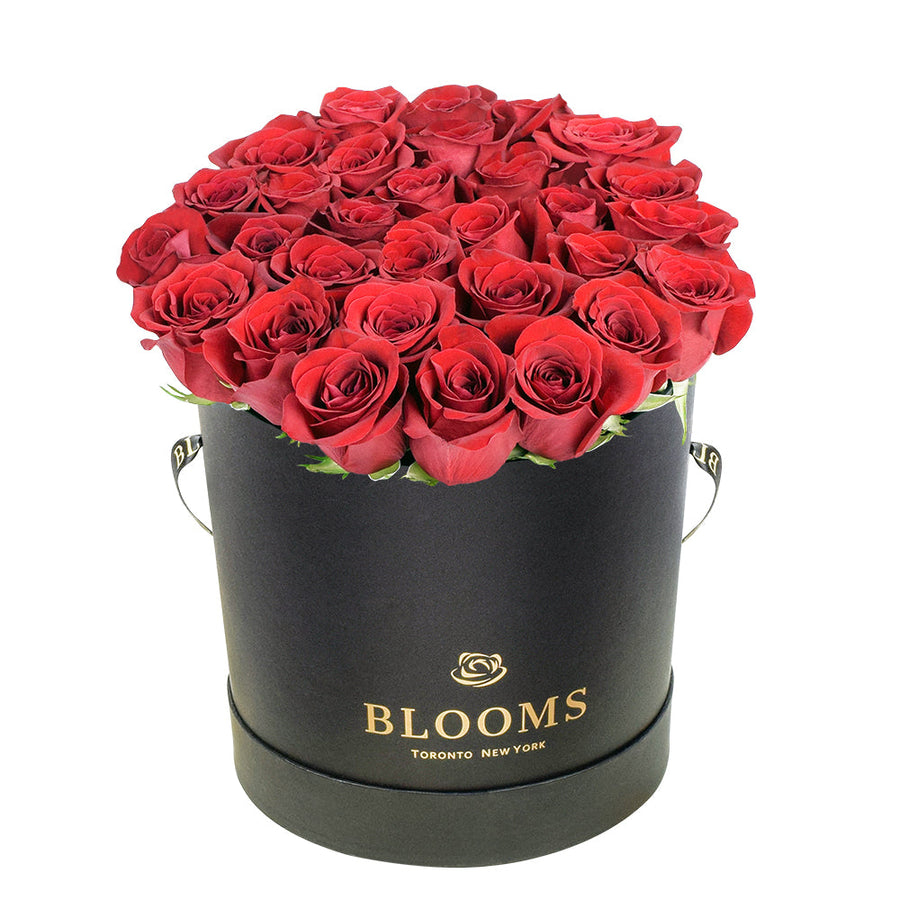  Red Vibrancy Box Rose Set, a flower gift so bright and pretty, you won't be able to take your eyes off it. Los Angeles Delivery