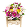 Slice of Nature Garden Chair  - Mixed Flower and Chair Gift Set - Los Angeles Blooms