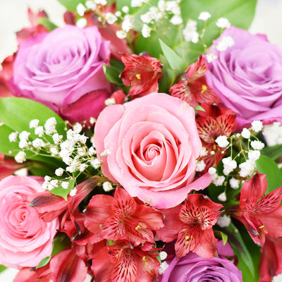 Los Angeles Blooms Flower Delivery - Los Angeles Delivery Flower Gifts - Soft Radiance Mixed Arrangement