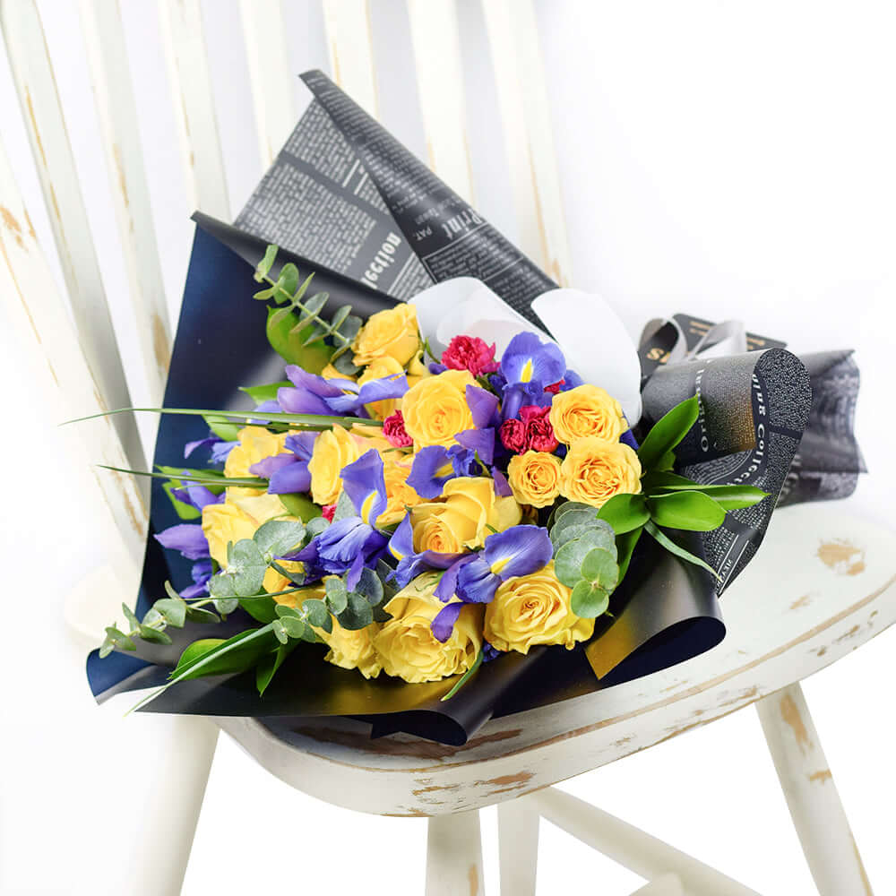 Summer Meadow Mixed Floral Bouquet from Los Angeles Blooms - LA Flower Delivery