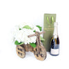Tuscan Countryside Flowers & Champagne Gift. Los Angeles Blooms