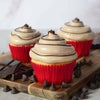 Vanilla Cupcake With Hazelnut Frosting. Los Angeles Blooms