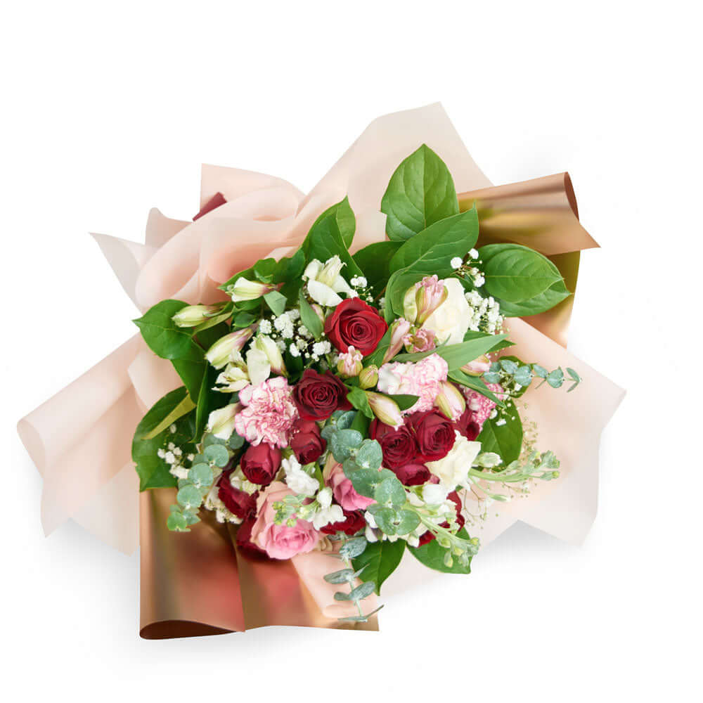 Vintage Elegance Mixed Bouquet. Los Angeles Blooms - Los Angeles Delivery
