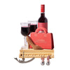 Wine & Chocolate Heel Set, chocolate gift, chocolate, wine gift, wine, gourmet gift, gourmet. Los Angeles Blooms