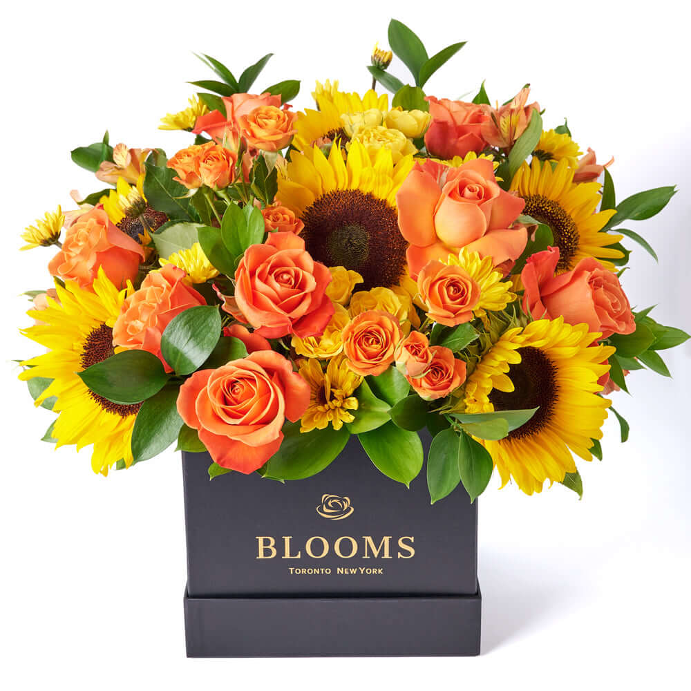 You Are My Sunshine Sunflower Box Gift, Los Angeles – how the gift is presented